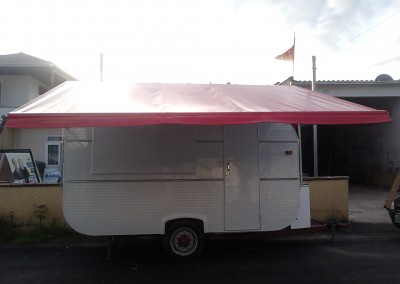 Toldo de cobertura para foodtruck