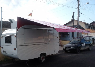 Toldo de cortina para foodtruck